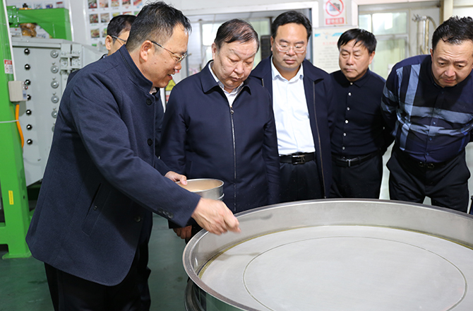 新乡市副市长祁文华带队调研大香蕉视频网股份
